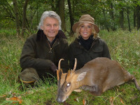 shelley-mason-and-i-with-a-muntjac